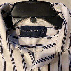 Abercrombie & Fitch shirt (black & white striped)